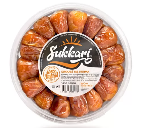 Toptan Sukkari Yaş Hurma 500 gr.